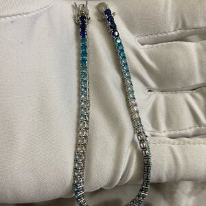 Elegant Sterling Silver 925 Bracelet with Zircon Gemstone Unisex